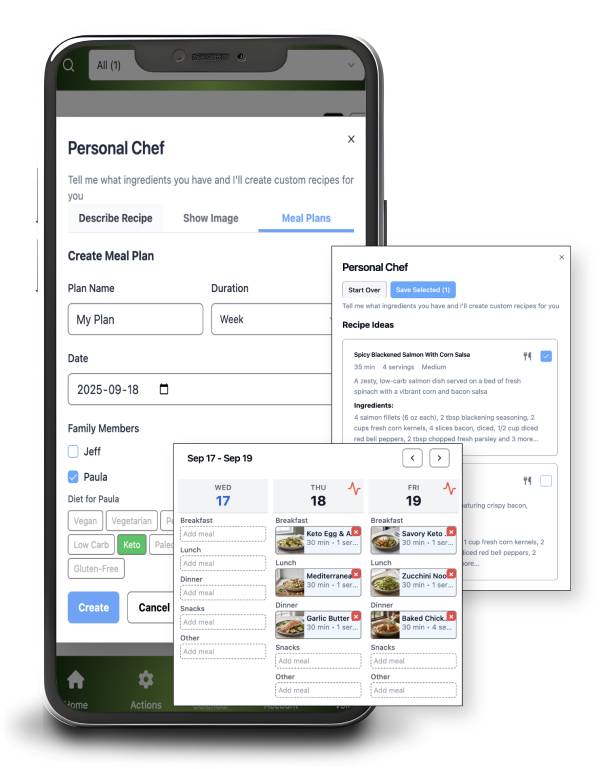 RecipeKing Personal Chef